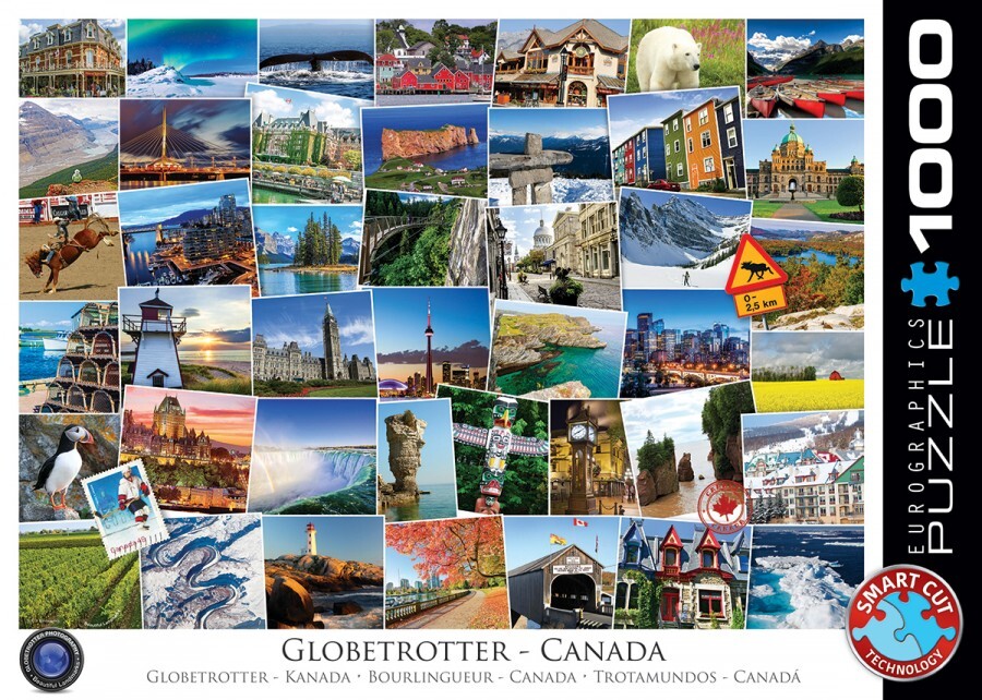 Eurographics Globetrotter - Canada Puzzel (1000 stukjes)