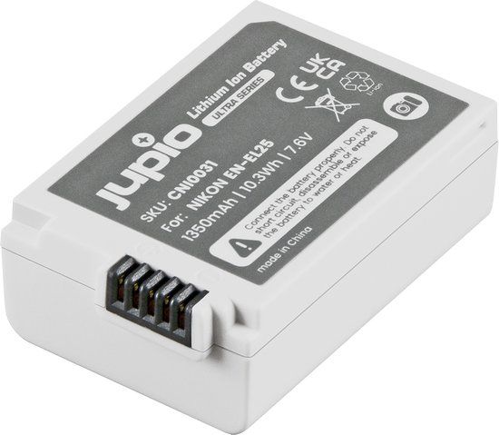 Jupio EN-EL25 *ULTRA* 1350mAh - Accu voor Nikon - 3 jaar garantie