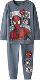 NAME IT Jongens Pyjama NMMOCTI SPIDER LS NIGHTSET MAR