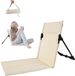 Fauteuil de plage pliable, portable, avec dossier réglable