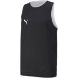 Puma Maillot d'entraînement de basket-ball pour homme, blanc et noir, taille XXS