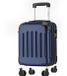 YONSLY Cabinekoffer met Afneembare Wielen - 46x31x20 cm - 25L - Donkerblauw