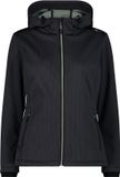 CMP Veste de randonnée femme avec capuche, anthracite, XL