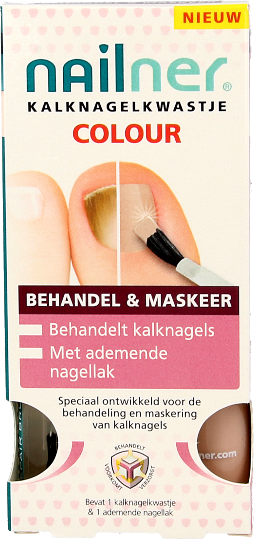 Nailner Colour Kalknagelkwastje