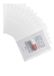 Tarifold 510230 – verpakking met 12 geperforeerde kunststof hoesjes, A4, envelop, klittenbandsluiting, Green Line, polypropyleen, recyclebaar, transparant