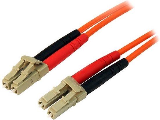 StarTech.com 1m LC-LC Fiber Optic Cable - Orange
