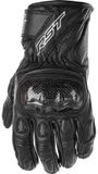 Glove RST Stunt III CE Motorhandschoenen Leer/Textiel Zwart Maat M