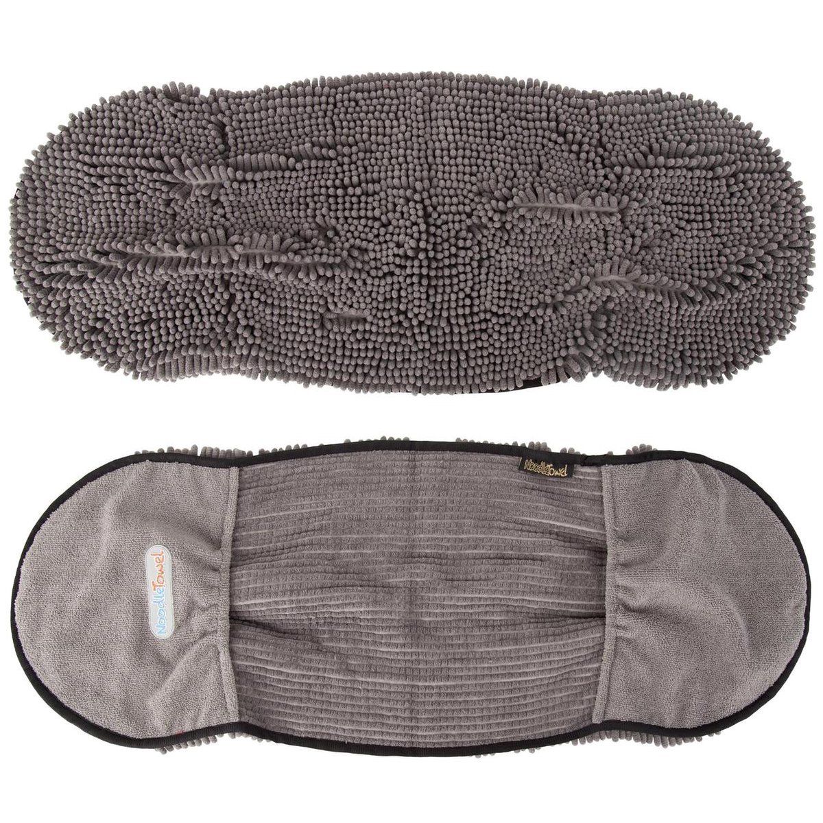 Scruffs Absorberende Microvezel Handdoek voor Honden - Grijs - 80 x 35 cm