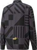 Puma BVB Prematch Jacke 2022 2023 Herren schwarz grau Gr S