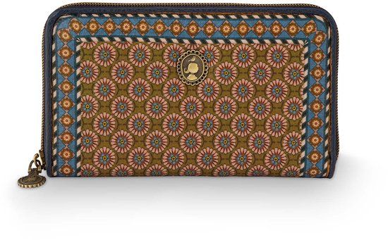Pip Studio Willow Portemonnee Dames Imani Blauw