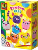 SES Creative Pompon Vrienden - Creatieve Knutselset voor Kinderen vanaf 3 Jaar