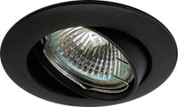 Twilight Richtbare Inbouwspot Zwart GU10 Zamac 75mm Inbouwdiepte 5.6cm