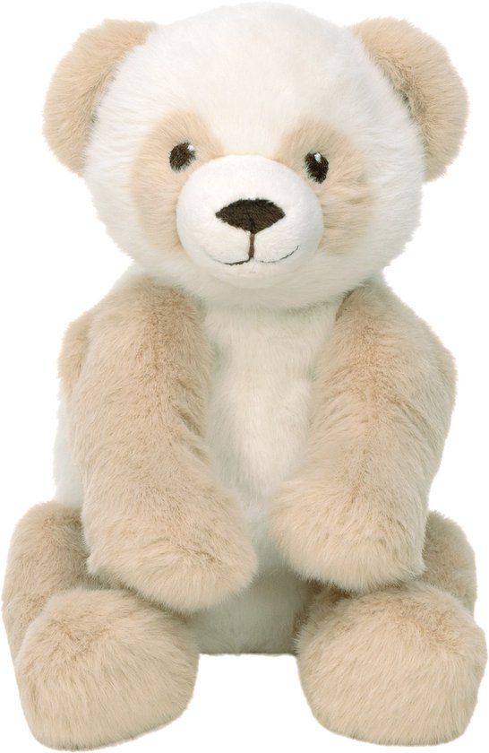 Happy Horse Panda Pinto Knuffel 28 cm - Wit/Beige