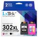 HP Cartouches d'encre 302XL, 2-pack, noir + tricolore