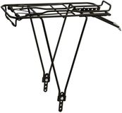 Zanchetta Adjustable Rear Bicycle Carrier Black 24-28 Inch