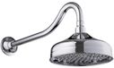Paul Gurkes Douchekop, Douche, Nostalgisch, Retro, Chroom, 20 cm