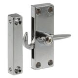 Prime-Line Products A 184 schuifdeur vergrendeling, linkerhand, Chrome Diecast