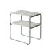Grythyttan Stålmöbler Table d'appoint Grythyttan Chêne laqué blanc - structure en acier avec galvanisation à chaud