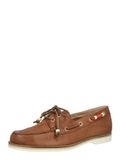 Paul Green Mocassins et mocassins pour femme 1214-019 en cuir lisse marron, marron, 40.5 EU