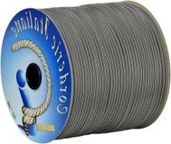 Merkloos Famanu Paracord 550 Type III - 4 mm, 100 meter, wit/zwart