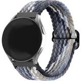 Strap-it Amazfit verstellbares gewebtes Nylonarmband (Mandala Schwarz)