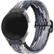 Strap-it Amazfit verstellbares gewebtes Nylonarmband (Mandala Schwarz)