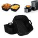 Doublure en silicone pour friteuse à air, lot de 2