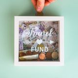 Out OOTB Houten Spaarpot - Travel Fund