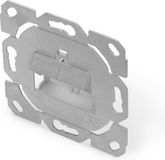 DIGITUS Aansluiting voor Keystone-module - 2 poorten - 45° hoekig - Designbaar - Zonder frame/omlijsting - Grijs