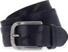 b.belt Leren Riem Ray Belt W85 Black Zwart