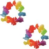 Merkloos Set van 8x stuks Hawaii Krans Hoofdband