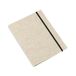 Bigso Box of Sweden Paulina A4-map – opbergdoos met elastiek – bureaulade voor documenten – aktetas van 100% gerecyclede vezelplaat en papier – linnen