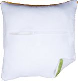 Thea Gouverneur Kussenrug met Rits Wit Katoen 40x40 CM DIY 23.5904