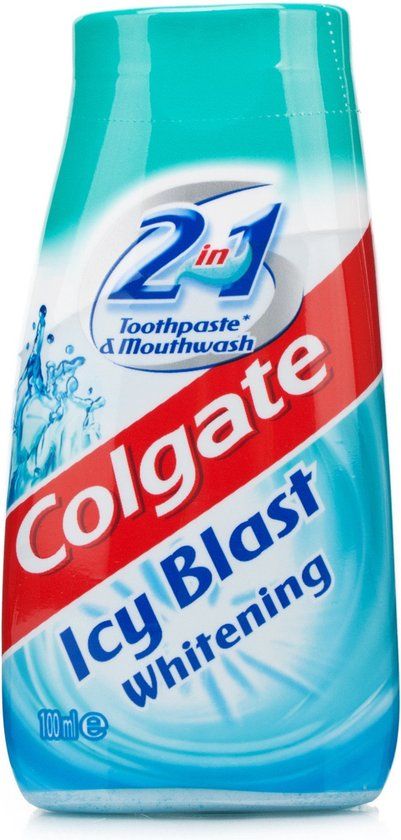 Colgate Icy Blast Whitening Toothpaste & Mouthwash - 100 ml