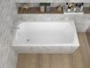Badland CLASSIC ligbad 130 x 70 cm wit met styropor ombouw