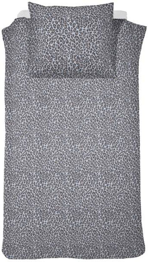 Damai Roarr Dekbedovertrek - Eenpersoons - 140x200/220 cm + 1 kussensloop 60x70 cm - Grey - Katoen