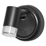 Osram Nightlux LED-Leuchte Cylinder schwarz, 3000 K, mit Akku und Touch-DIM, magnetisch, ideal für Regalbeleuchtung oder als Nachtlicht verwendbar