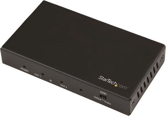 StarTech.com StarTech 4K HDMI Splitter - 2 poorts HDMI splitter 1 in / 2 uit - 4K 60Hz