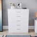 Merkloos / Sans marque Famanu Moderne Commode met 5 Laden en Metalen Handgrepen