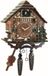 Engstler Koekoeksklok 406 Q Bois Brun Multicolore Chiffres Romains Pile Horloge Mural