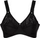 LingaDore Lisette Beugeloze BH Zwart - maat 105E