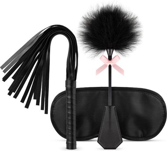 Bondage Set 3-Delig - Zwart