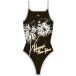 Turbo Maillot de bain Rouge, Blanc 2XL Femme