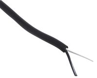 RS PRO 7/0,2 mm siliconenrubber-geïsoleerde thermokoppelkabel voor thermoelement type J, L. 25m, max. +200 °C