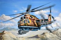 Trumpeter Modelbouwpakket Militaire voertuigen - 05828 Mil Mi-24A Hind-B - Helikopter Plastic - 1:48 - Modelbouw