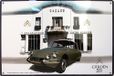 IETS15004RB I&S collector Citroen DS19 metalen plaat (30 x 20 cm) model in reliëf