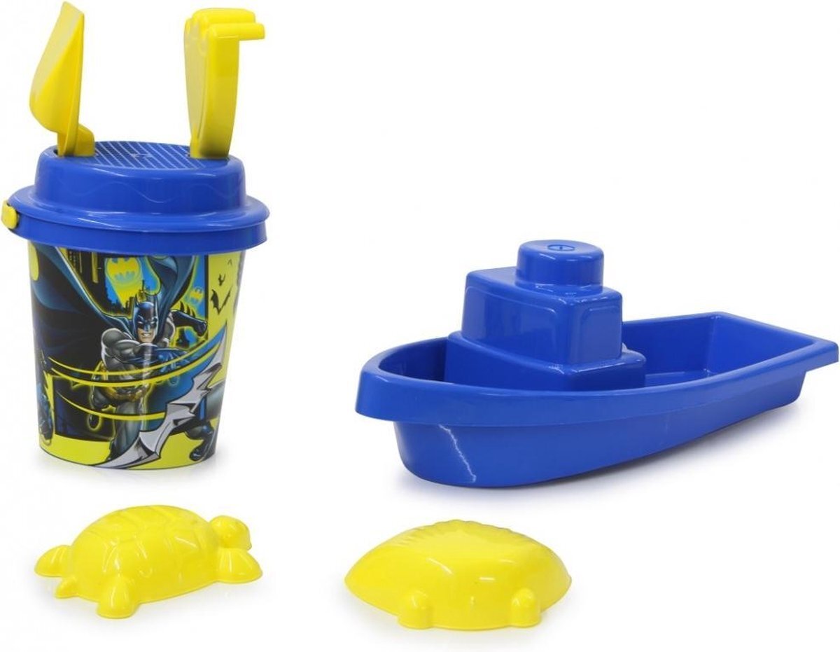 Jamara Jamara Strandset Batman Junior Blauw/geel 7-delig