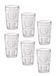 Bormioli Rocco Romantisch glazen set 1 stuks (lichte kleur, 340 ml, vaatwasmachinebestendig, waterglas, voor cocktails/water)