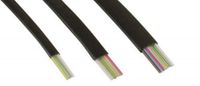 Inline Panda Inline 68818 modulaire kabel 8-aderig platte band 100m ring zwart