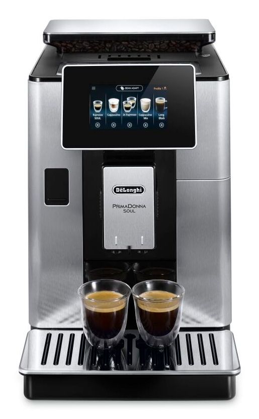 De'Longhi PrimaDonna Soul Volledig Automatische Espressomachine - Zwart/RVS